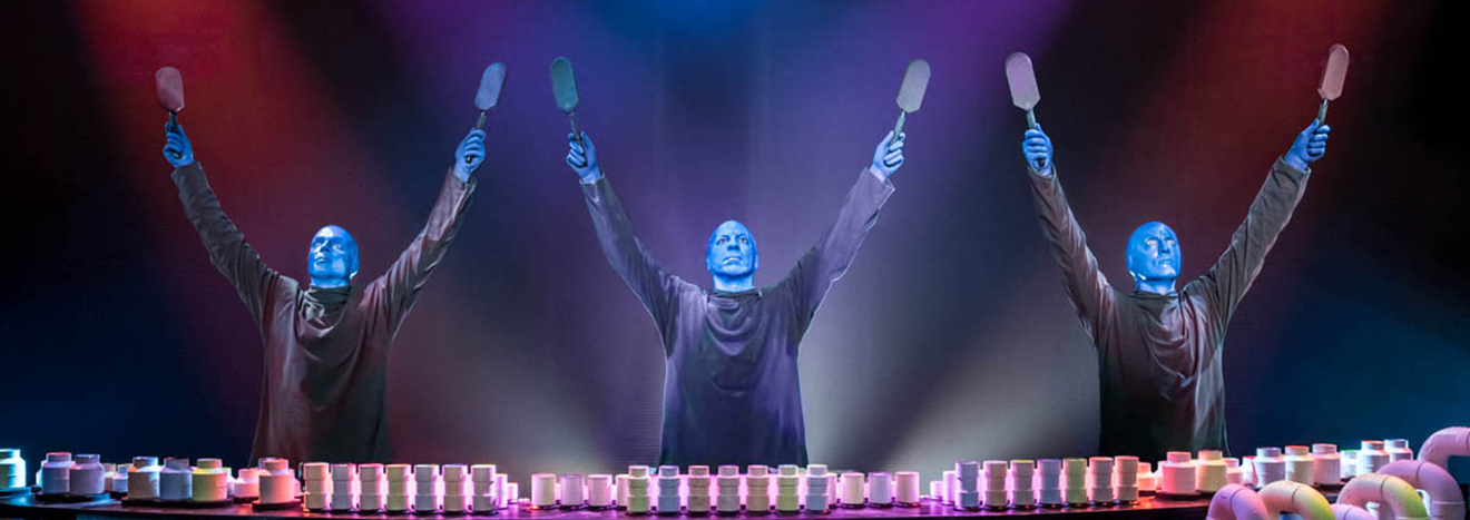 Blue Man Group Las Vegas Show Music Paddles