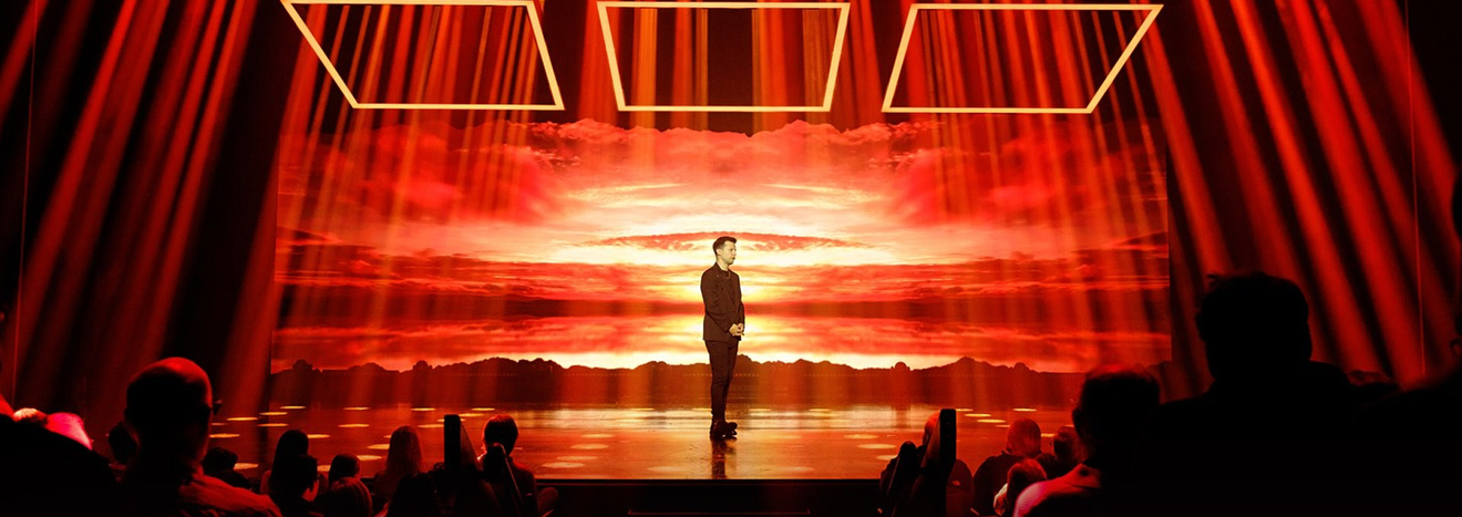 Mat Franco Las Vegas Magic Show On Stage
