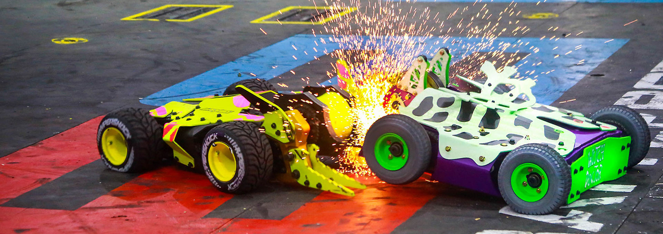 BattleBots Las Vegas Show Robots Fighting