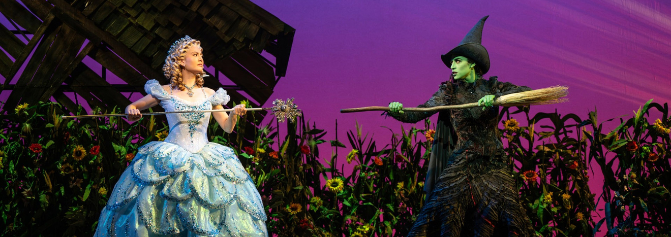 Wicked NYC Broadway Show Witches On Stage