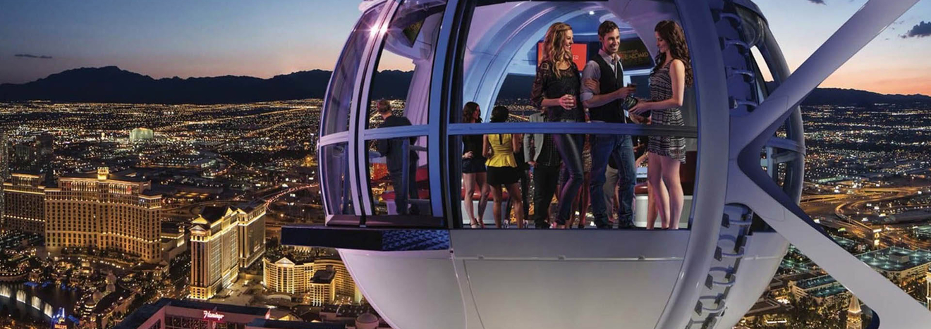 High Roller Wheel Las Vegas Pod Exterior