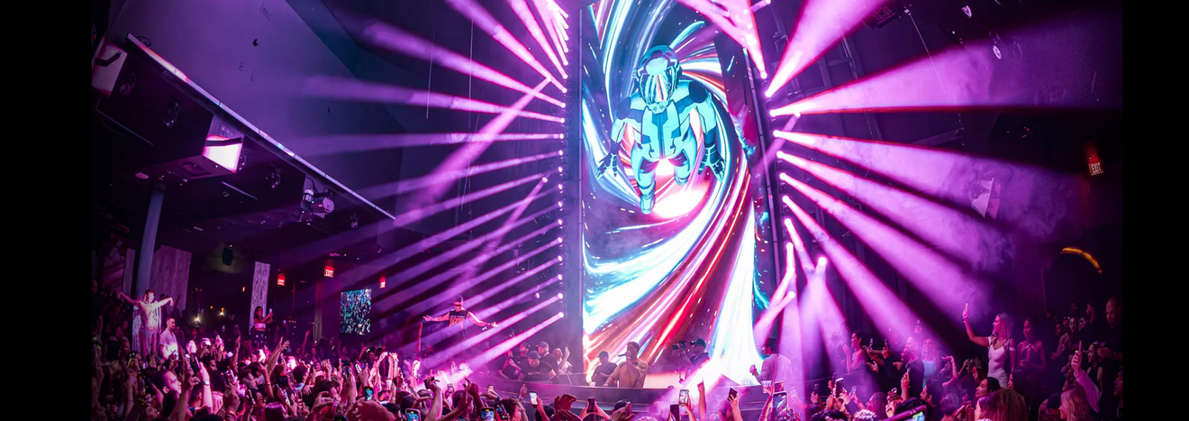 Marquee Nightclub Las Vegas LED Screen