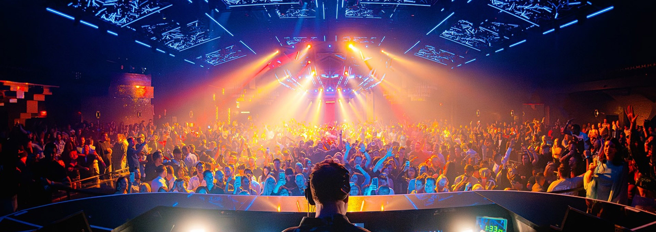 Zouk Nightclub Las Vegas DJ Booth View