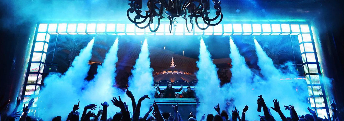 XS Nightclub Las Vegas DJ Booth