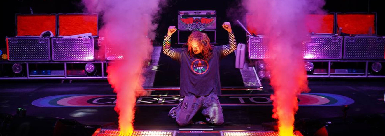 Carrot Top On Stage At Luxor