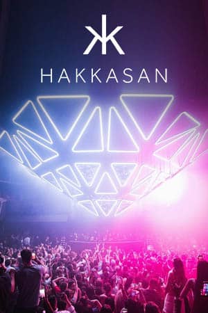 Hakkasan Nightclub Las Vegas Show Vertical