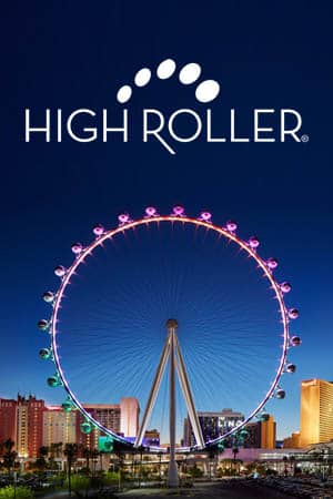 High Roller Las Vegas Attraction Vertical