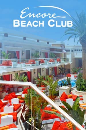 Encore Beach Club Las Vegas Vertical