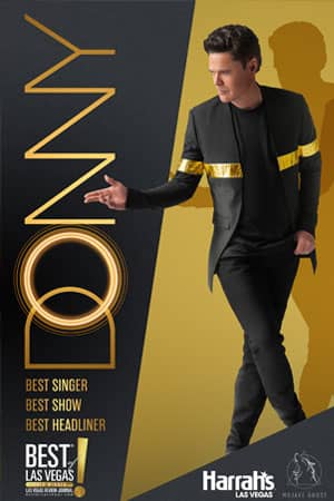 Donny Osmond Las Vegas Show Vertical