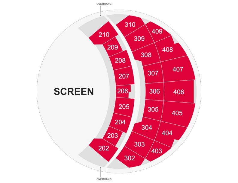 Sphere Las Vegas Seating Chart