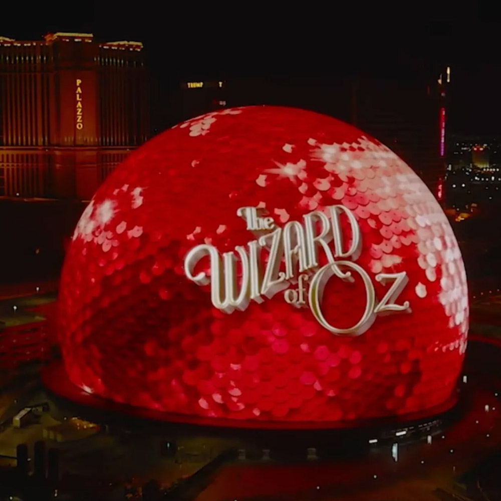 Wizard of OZ Las Vegas Show Sphere Square