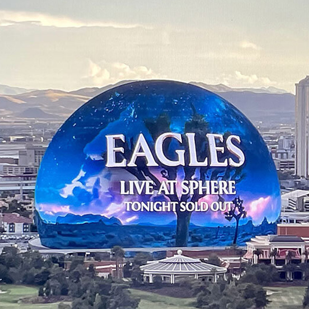 Eagles Las Vegas Show Sphere Square