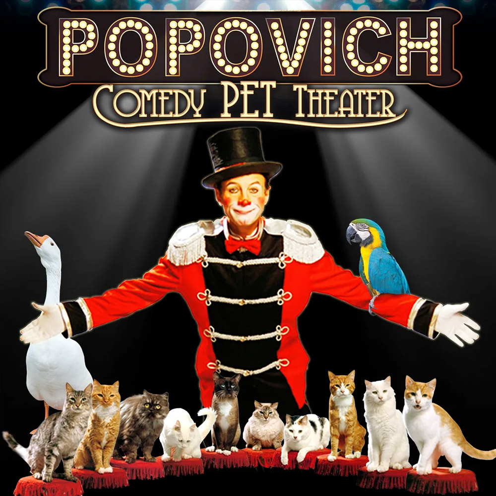Popovich Comedy Pet Theater Las Vegas Show Square